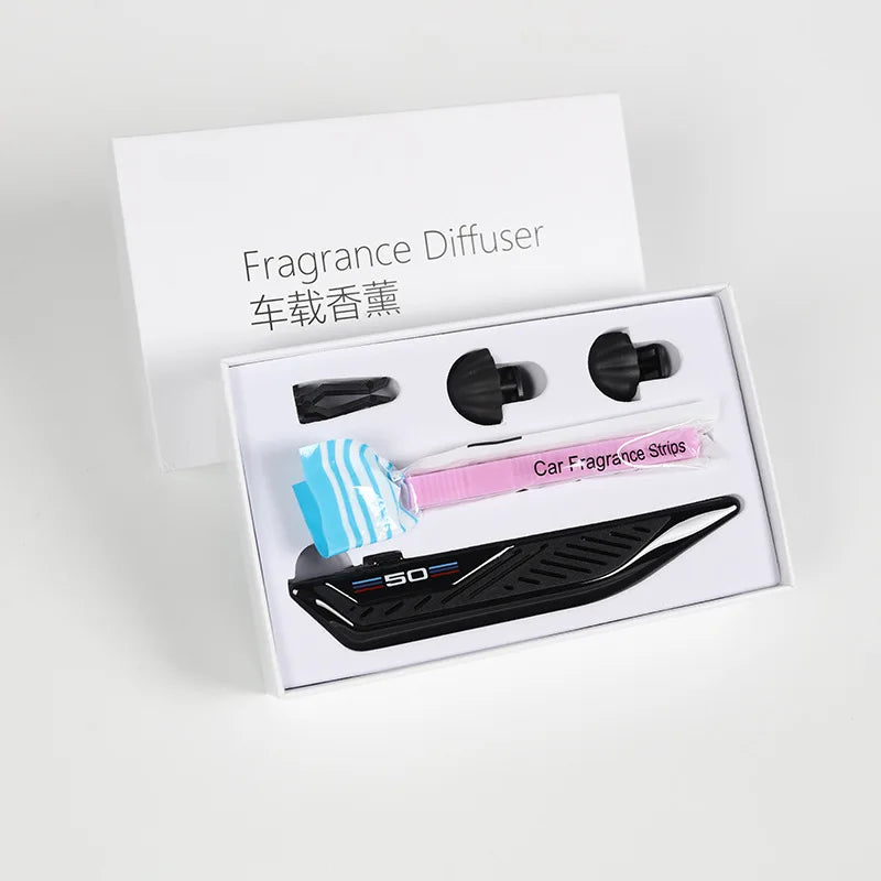 Car Freshener Kit Manufacturers Perfume Car Hanging Air Freshener Car Fragrance Diffuser For BMW 50th Anniversary