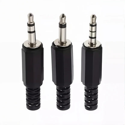 5/20PCS 3.5mm Audio Male Plug 3.5 Jack 2/3/4 Sections Connector for Microphone Headphone Audio Plug
