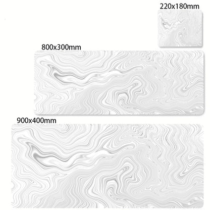 Strata Liquid Desk Mat Large Gaming Mouse Pad Non-Slip Rubber Game XXL Mouse Mat Computer Keyboard Mats Pad Big Mousepad 900x400