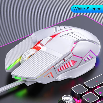 3200DPI Ergonomic Wired Gaming Mouse USB Computer Mouse Gaming RGB Backlit Gamer Mouse 6 Button LED Silent Mice for PC Laptop