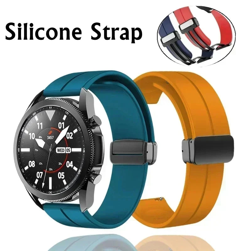 Magnetic Folding Buckle Band for MEVADEN Y22 SmartWatch Silicone Strap for MEVADEN Y22 Watchband Bracelet