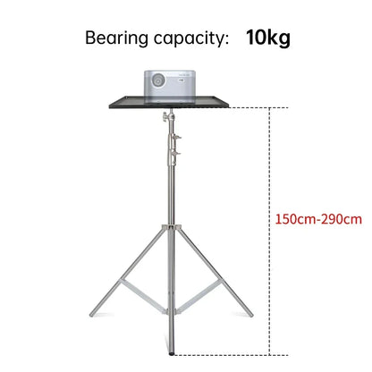 2/2.9M Tripod Super Stable Big Tripod Foldable Light Stand Lifting Frame Wheels Photography Softbox Photo Studio Stainless Steel