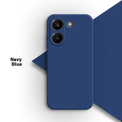Original Phone Case for Xiaomi Poco X8 Pro X8Pro 5G Internal Flocking Liquid Silicone Camera Protection Luxury Back Covers Shell