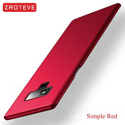 For Samsung Note9 ZROTEVE Slim Hard PC Matte Cover For Samsung Galaxy Note 20 8 9 10 Plus S20 S21 FE S22 S23 S24 S25 Ultra Case