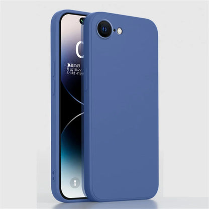 Luxury Phone Case For iPhone 16E For Apple iPhone 16E Cover 6.1 inch Original Liquid Silicone Rubber Shockproof Bumper Cover