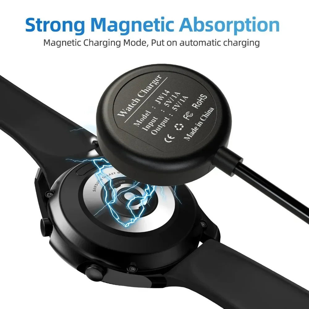 For Samsung Galaxy Watch 7/6/6 Classic/5/5 Pro/4/4 Classic Chargers USB-C Charger Smart Watch Accessories Replacement Charger
