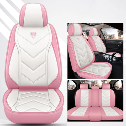 Leather Car Seat Covers For Fiat Toro Bravo Freemont 500 Argo Seat Leon Ibiza Arona BMW E39 Auto Interior Accesorios Waterproof