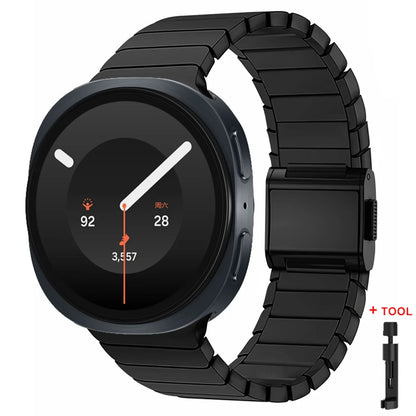 Titanium Strap for Samsung Galaxy Watch 9 8 40mm 44mm 8Classic 46mm Magnetic Band for Galaxy Watch 9 8 Stainless Steel Bracelet
