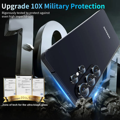 2 PCS For Samsung Galaxy S26 Ultra S25 Plus S24 Camera Lens Protector Tempered Glass Camera Cover Screen Protector Metal Scratch