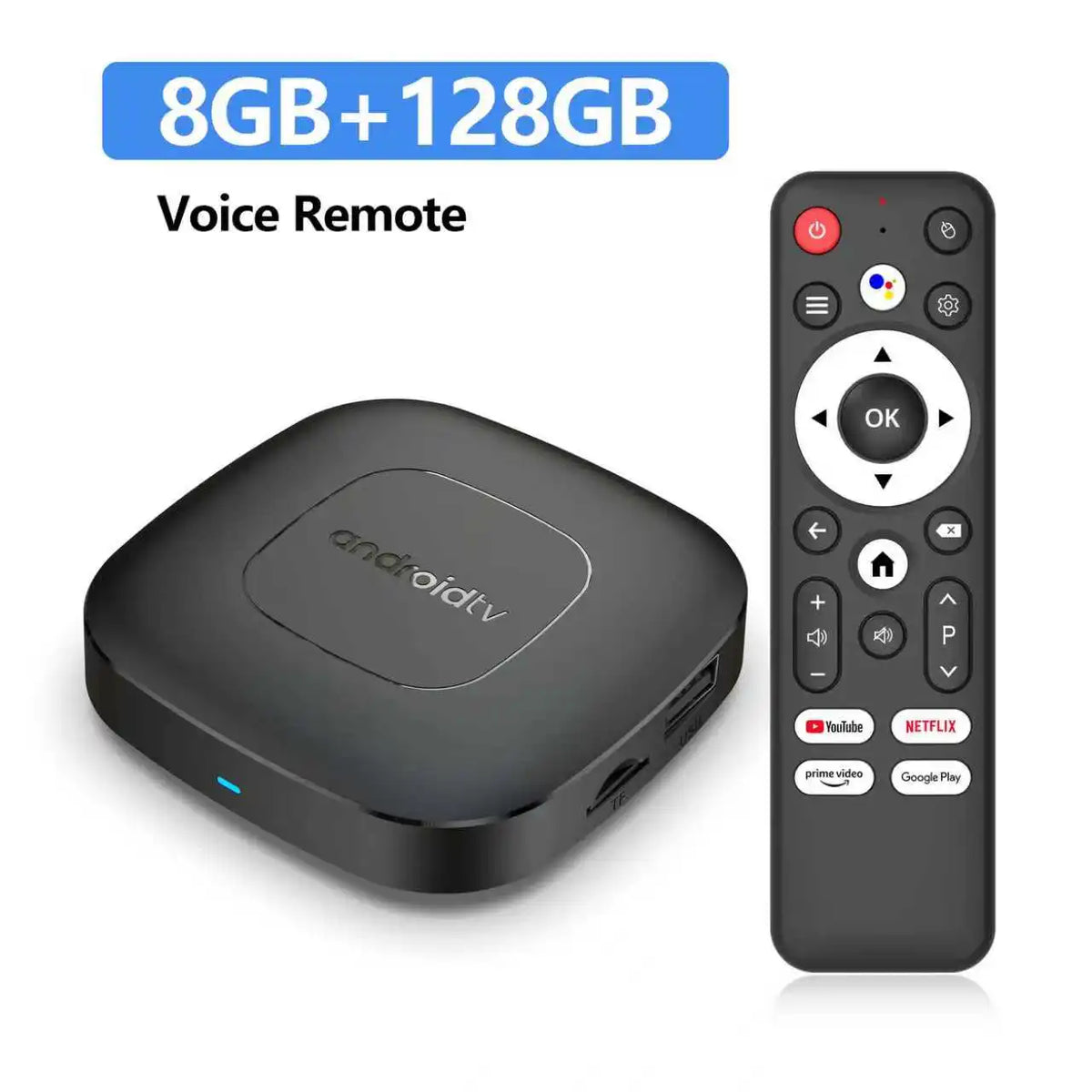 2026 Smart Android 16 TV Box T1 RK3518 Quad Core WiFi 2.4G/5G Support Dual UI Interface Google Assistant Streaming Media Player