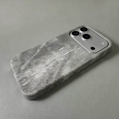 Custom Name Luxury Plating Cowboy Pattern Faux Leather Case for iPhone 17 16 15 14 13 Pro Max Air DIY Letter Hot Foil Engraved