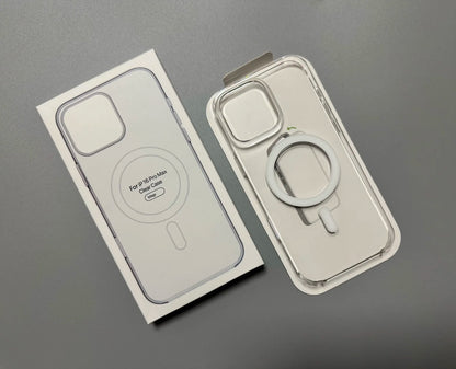 Original Animation Magnetic Transparent Case For iPhone 17 Air 16 15 14 13 12 Pro Max Cases For Magsafe Wireless Charge Cover