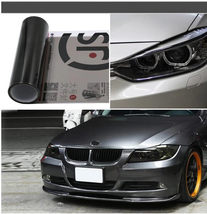 30x60cm PVC Car Headlight Lamp Film Fog Lamp Taillight Sticker Vinyl Film Sticker Auto Lamp Styling Wrap Film Car Accessories