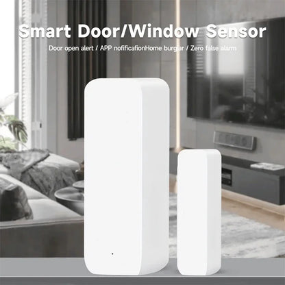 Tuya WiFi Smart Door Sensor Door Open Closed Detectors Smart Home Security Protection Alarm System Smart Life APP Control