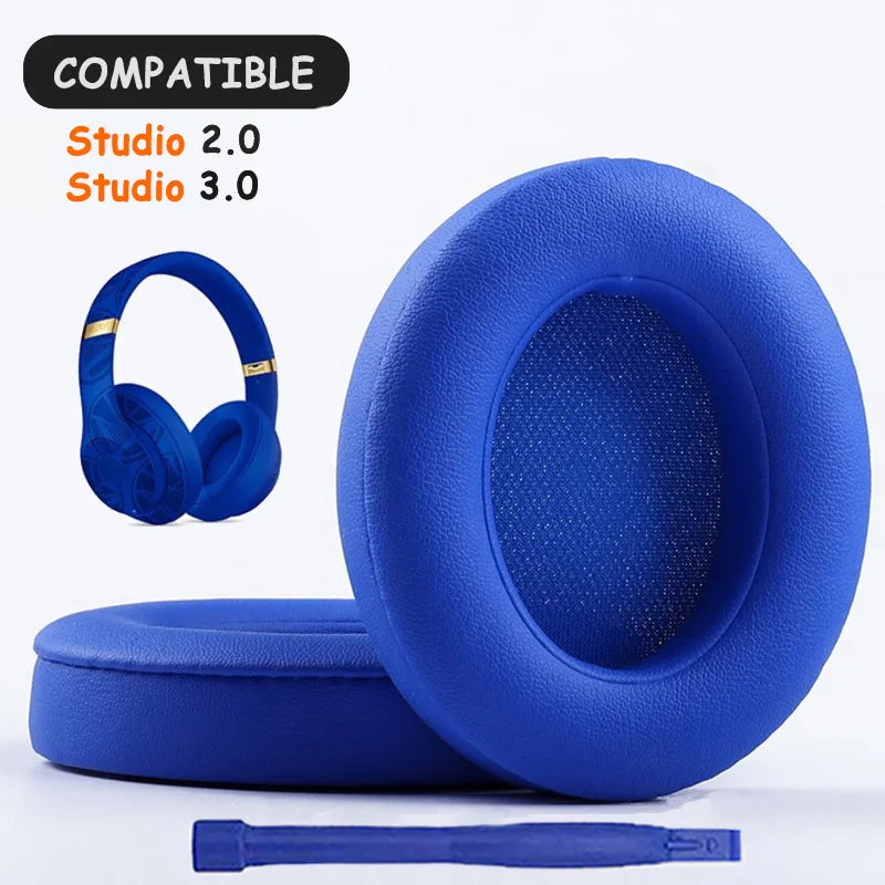 KUTOU Earpads For Beats Studio 3 3.0 Ear Pads Studio3 Headphone Replacement Pads Studio2 Ear Cushions Earpads  Headset Foam Pad