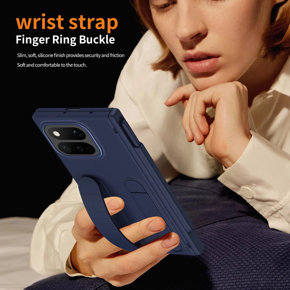 For Google Pixel 11 10 9 Pro Fold Full Protection Case With Pen Solt With Wristband Screen Protector Shockproof Back Stand Cover