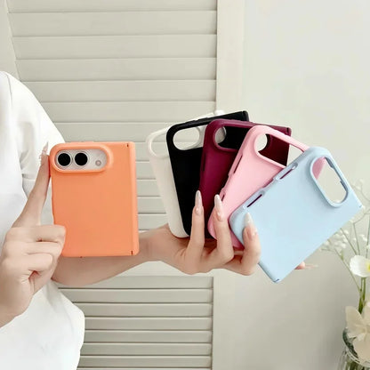 Luxury silicone For Magsafe Magnetic phone case, for iPhone Duo anti drop protective case, supports wireless charging Cover