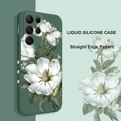 Wild Flowers Phone Case For Samsung Galaxy S25 S24 S23 S22 S21 S20 Ultra Plus FE S10 S9 S10E Note 20 ultra 10 9 Plus Cover