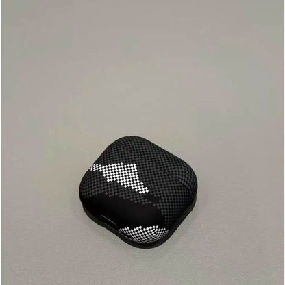 Carbon Fibre Pattern Earphone Case Cover for AirPods 1 2 3 4 Pro 2 Pro 3 Wireless Bluetooth Headset Protective Cover