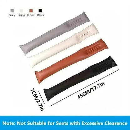 Car Seat Gap Filler Universal Soft Car Styling Padding Leather Leak Pads Plug Spacer Car Interior Decorative Accessories Filling