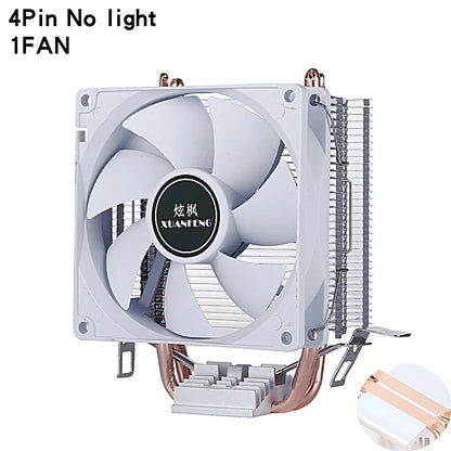 XUANFENG 2/4/6 Heat Pipe Cooler CPU Fan 90mm Air-Cooled Processor Compatible LGA2011-3 X79 X99 E5 2066 115x 1200 1700 I5 AM4 AM5