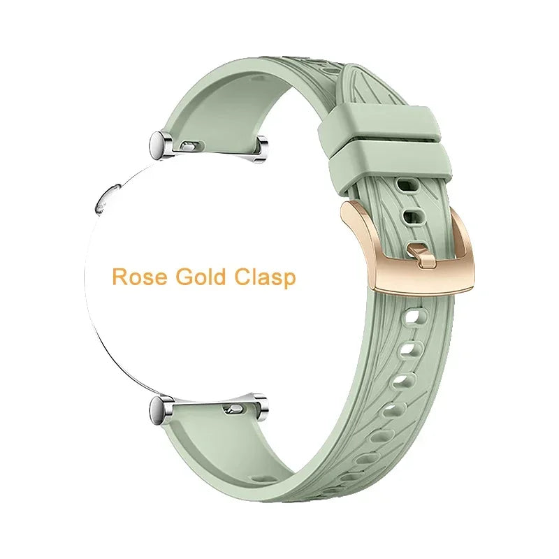 18mm Band for Xiaomi S4 41mm Sport Breathable Adjustable Band for Xiaomi S4 41mm Men Women Rubber Accessroeis Watch Strap