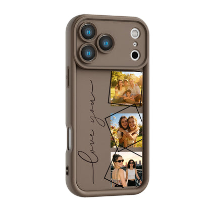 Personalized Custom Multiple Photo Phone Case for iPhone18 17 16 15 14 13 12 11 Pro Max Air Plus Stylish Soft TPU Cover
