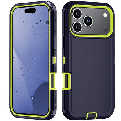 Armor Shockproof Defender Phone Case For iphone 11 12 13 14 15 16 17 18 Pro Plus Max 16E Hard PC+TPU Anti Fall Protective Cover