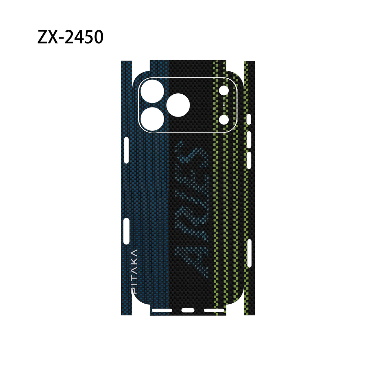For Apple iPhone 17 16 15 14 IPhone13 Pro Max Full Body Wrap Decal Skin 3D Plain Color Rear Protective Sticker Film