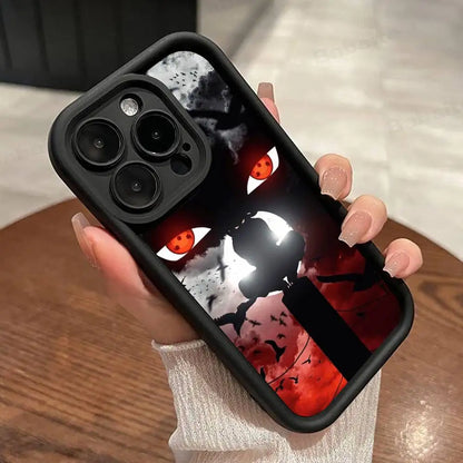 Classic Anime U-Uchiha Itachi Phone Case For iPhone 17 16 15 14 13 12 11 Air Plus Pro Max Soft Back Cover