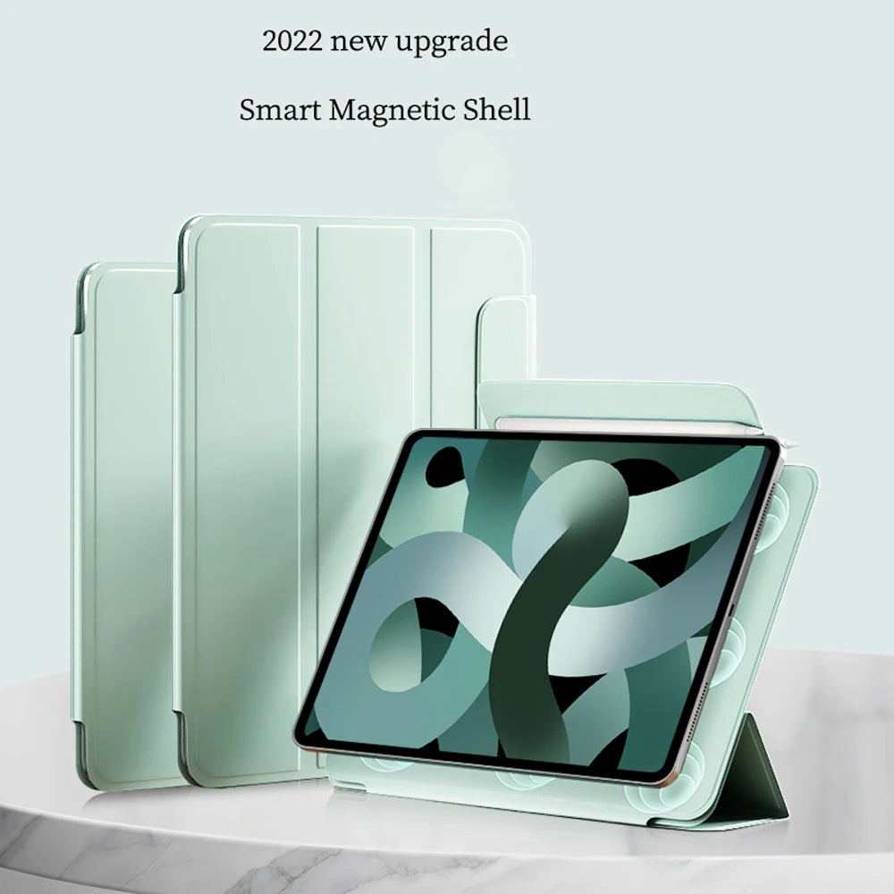RBP Magnetic Split Tablet Case for iPad 10 10.9 inch 2022 Mini 6 for iPad Air 4/5th Pro 11/12.9 2021 inch Magnetic Buckle Case