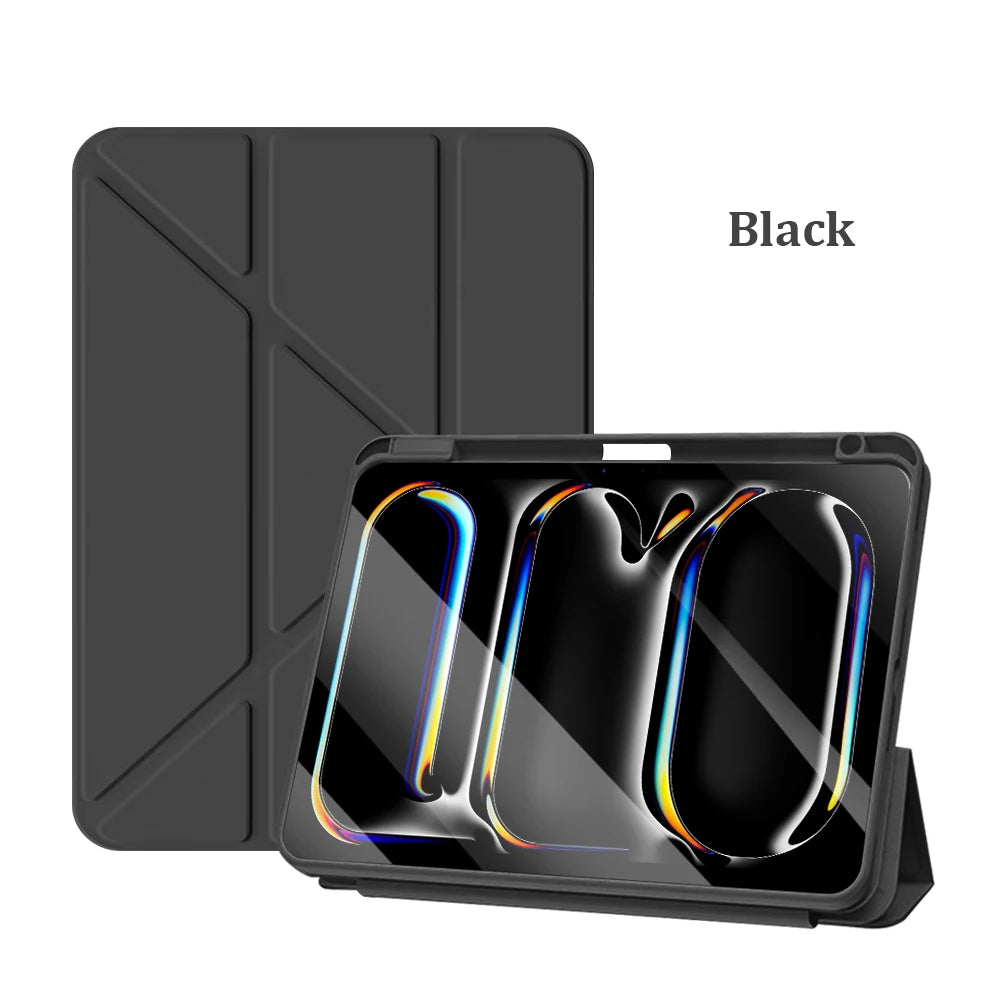 Case For iPad Air 11th M4 M3 M2 5 4 2026 Pro 11 13 M5 12.9 Cases For Ipad A16 10 9 10th 9th Generation 8 7 2025 Protective Cover