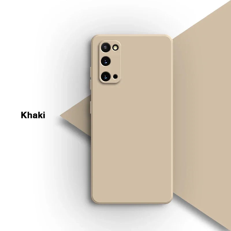 Original Phone Case for Samsung Galaxy S20 Plus Ultra FE S20+ S20Plus S20Ultra S20FE 5G Soft Liquid Silicone Back Cover Carcasas