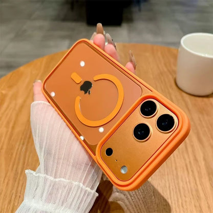 For Magsafe Wireless Charging Candy Color Matte Case For iPhone 17 16 15 14 13 12 Pro Max Plus Air 11 Magnetic Bumper Case Cover
