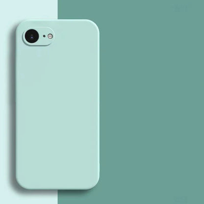 Liquid Silicone Phone Case for iphone 16 17 7 8 SE X XR Xs Max 11 12 13 mini 14 15 16 Plus 17 Pro Max 16e 17e Shockproof Cover