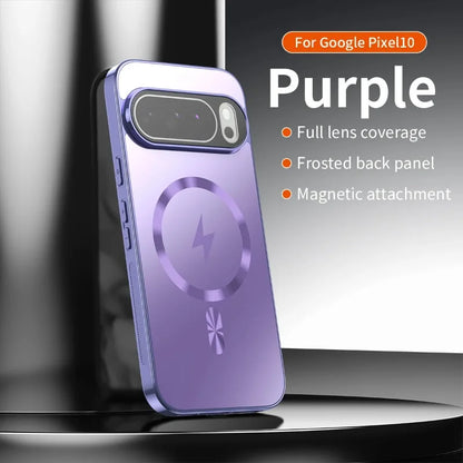 Magnetic Case For Google Pixel 11 10 9 Pro XL 8 7 6 A ProXL 10A 9A 8A 7A AG Matte Lightning Cover Protective Shockproof Cover