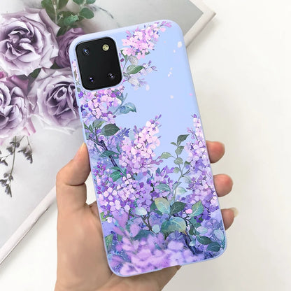 For Samsung Galaxy Note10 Lite Case SM-N770F 6.7'' Popular Candy Painted Cover Soft TPU Phone Case For Samsung Note 10 Lite Bags