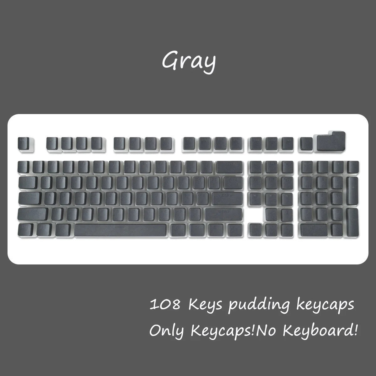 OEM Profile PBT Keycaps 108 Keys Pudding Keycap For Cherry MX Switch Mechanical Keyboard RGB Gamer backlit Key Caps Custom DIY