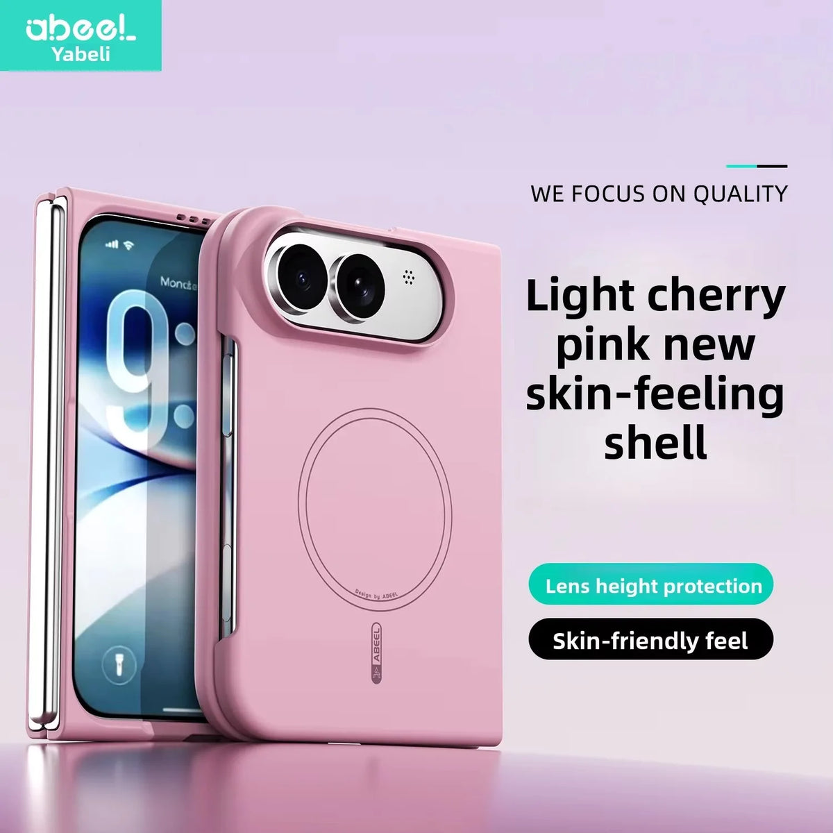 Liquid Silicone Cute Magnetic Skin-Feel Phone Case For iPhone Duo For Magsafe Wireless Flexible Slim Shockproof Protect Cover