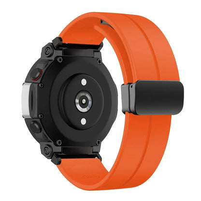 Magnetic Silicone Watch Band For Huami Amazfit T-Rex2 Strap Bracelet Replacement Wristband For Amazfit T Rex 2/3 Sport Watchband