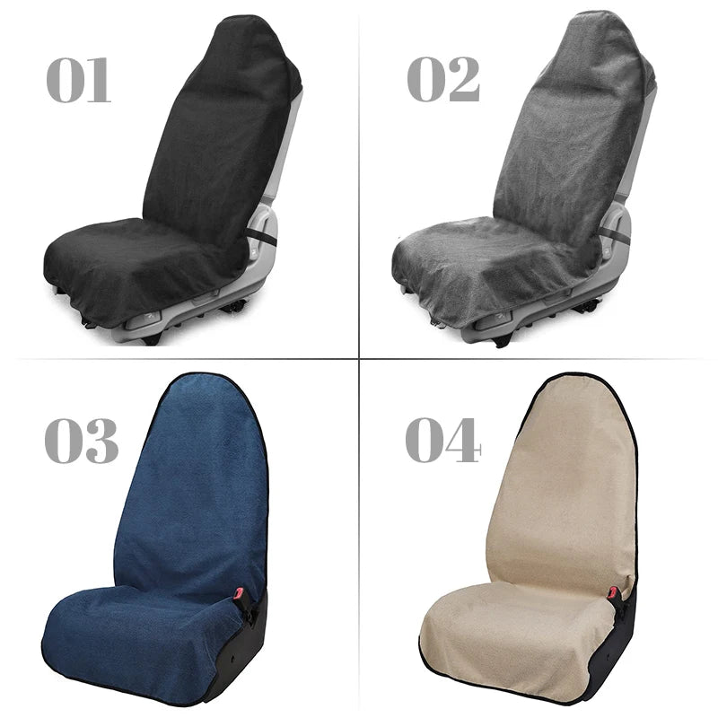 Sports Towel Car Seat Cover Beach Swimming Waterproof Sweat Absorption Non-slip Auto Cushion Water Sports Washable Car Towel Mat