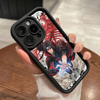 Classic Anime U-Uchiha Itachi Phone Case For iPhone 17 16 15 14 13 12 11 Air Plus Pro Max Soft Back Cover