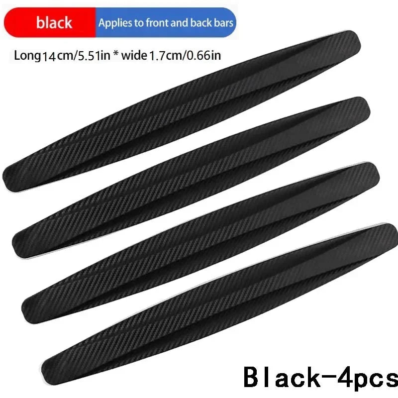 2-6PCS Anti Collision Car Bumper Guard Strip Car Sticker Door Edge Guards Trim Molding Protection Strip Scratch Protector