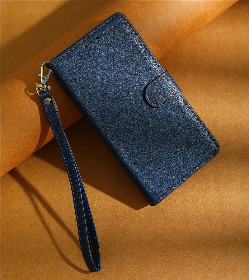 Flip Book Holster Case For Redmi 15 Phone Cover Leather Etui Redmi 15 Case Global Version Xiaomi Case Redmi 15 4G 5G Redmi15 Bag