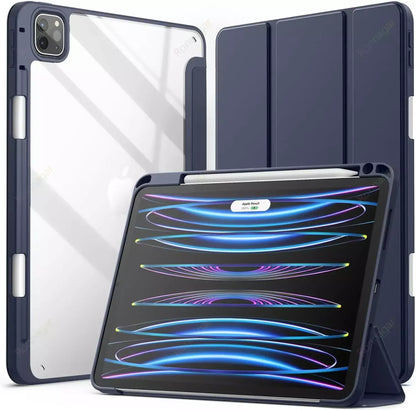 Smart Case for iPad A16 A19 12th 11th Gen 2026 2025 2024 Air11 13 M4 M3 Air 8 7 6 Air 5 4 Pro11 13 M4 M5 M2 10th 9 8 7 10.2 10.5