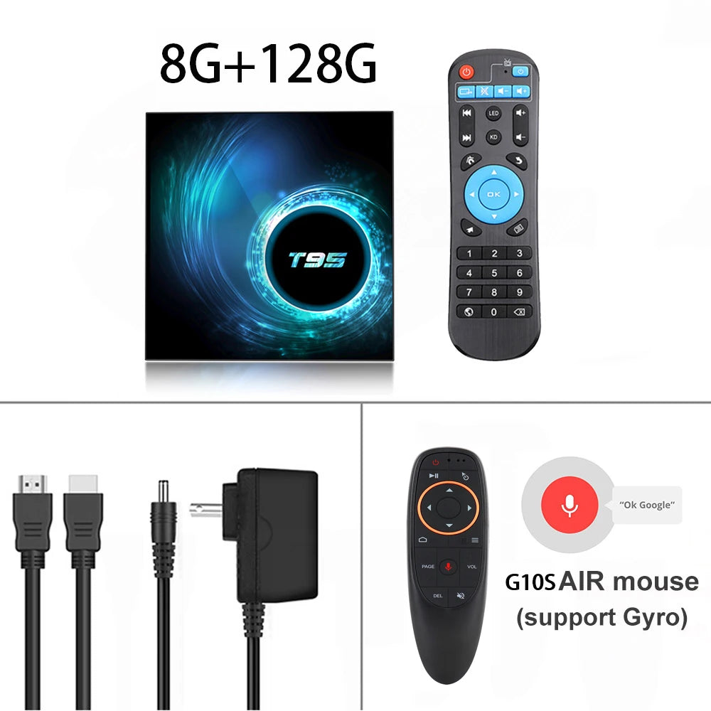 Smart TV Box 2026 T95 Plus HD 6K Android 16 Allwinner H616 4GB 64GB 128GB Dual Wifi Media Player PK X96Max Plus H96 Set Top Box