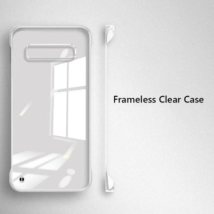 Frameless Magnetic For Magsafe Slim Case For Samsung Galaxy S9 S10 Plus S10Plus S9Plus Wireless Charging Hard Back Cover