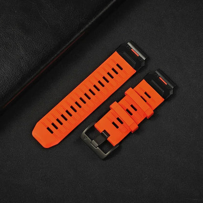 22mm 26mm Fluororubber Strap For Garmin Fenix 8 7X 7Pro Epix Pro Gen2 47mm 51mm QuickFit Garmin  Fenix 6 6X Pro 5XPlus Watchband