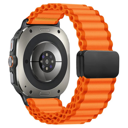 Trail Loop Strap For Samsung Galaxy Watch Ultra 2 47mm Accessories Sport Nylon Magnetic Bracelet Galaxy Watch Ultra(2025) Bands