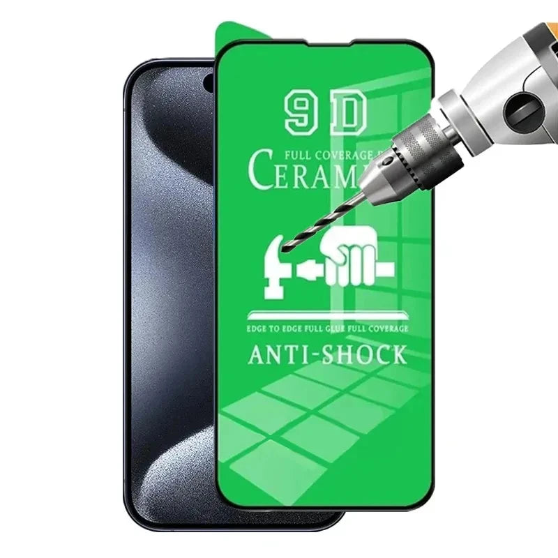 Soft Ceramic Film for iPhone 18 17 Air 16 15 14 12 11 13 Pro Max 7 8 Plus Screen Protector for iPhone 13 12 Mini XR XS Not-Glass